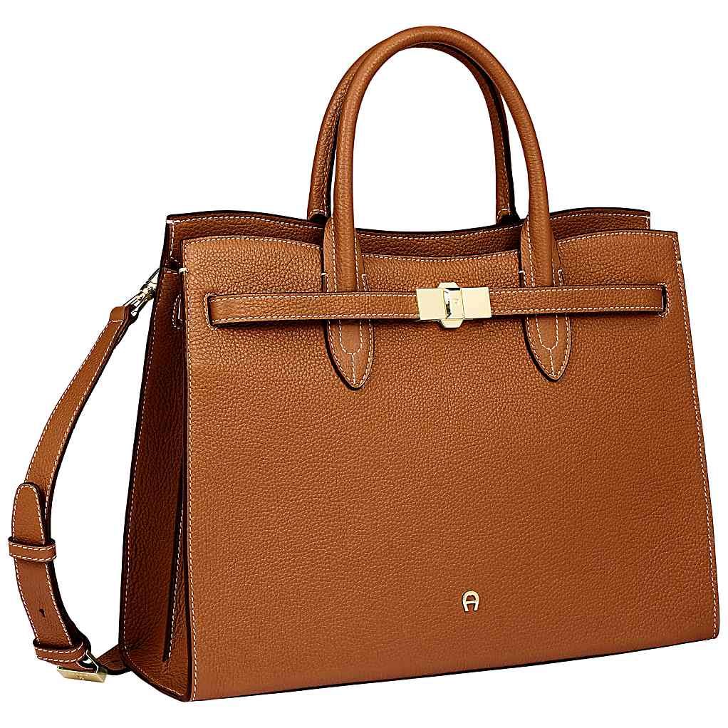 AIGNER FARAH HANDTASCHE L - BRAUN