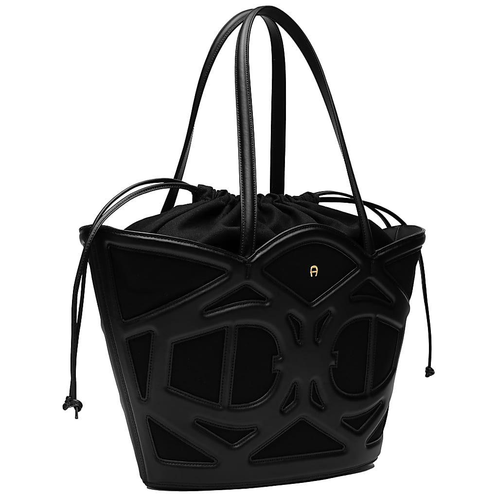 AIGNER AZZURRA Shopper M - SCHWARZ