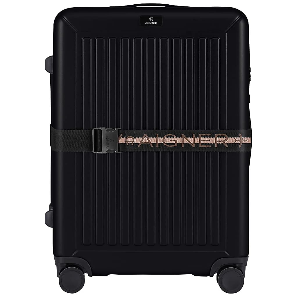 AIGNER INMOTION KOFFERBAND M+L - SCHWARZ
