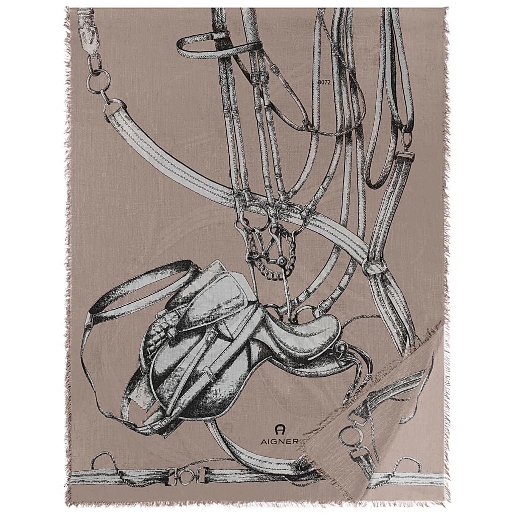 AIGNER LOGO STOLA M - GRAU