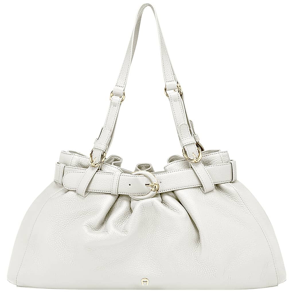AIGNER LAVINIA HANDTASCHE M - WEIß