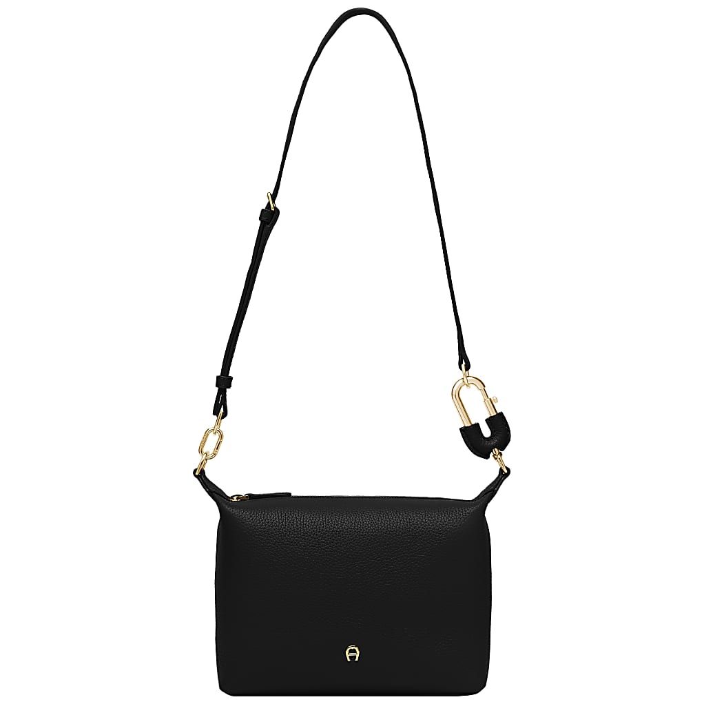 AIGNER FASHION BEUTEL KARABINER - SCHWARZ