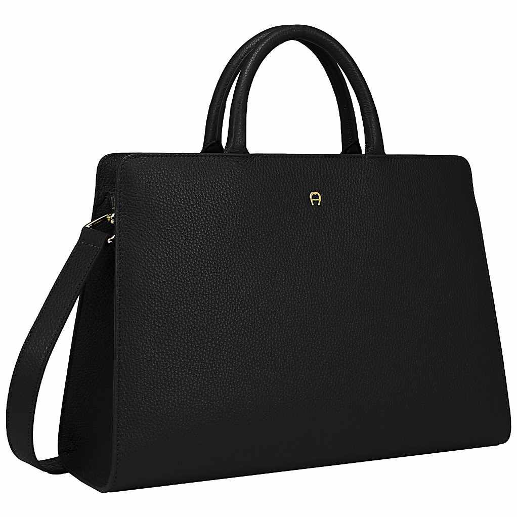AIGNER CYBILL HANDTASCHE L - SCHWARZ