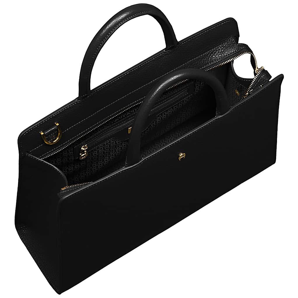 AIGNER CYBILL HANDTASCHE L - SCHWARZ