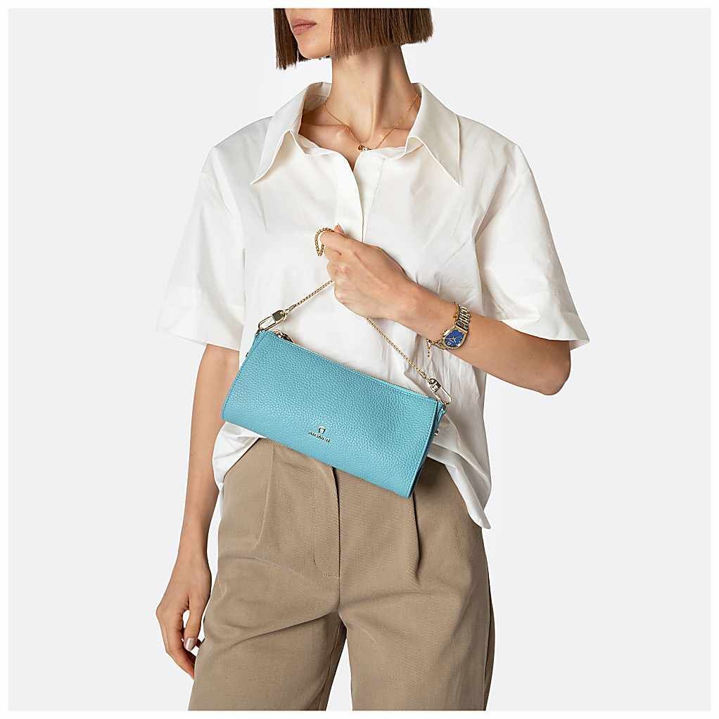 AIGNER IVY MINI-TASCHE S - BLAU