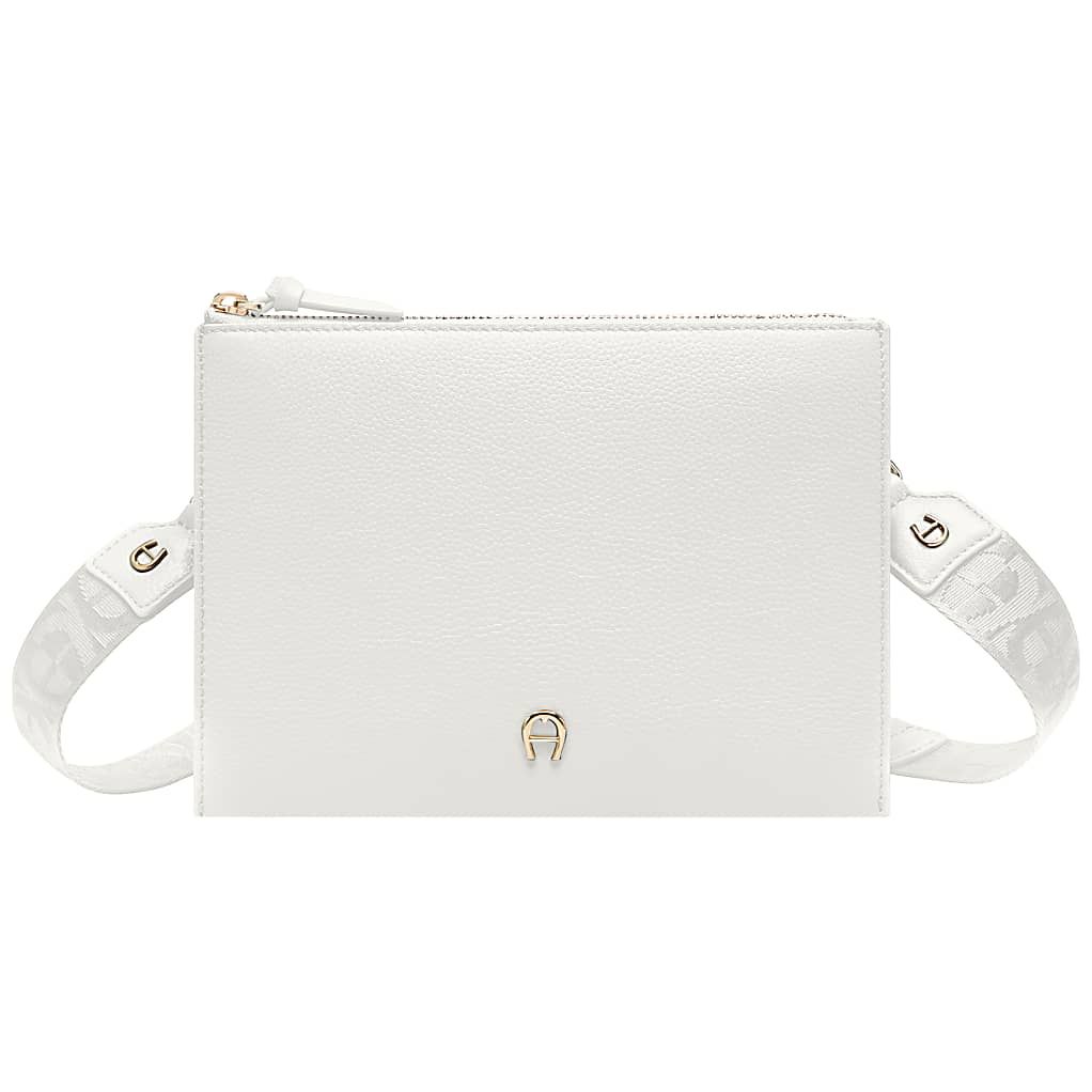 AIGNER ZITA BEUTEL MIT SCHULTERRIEMEN - WEIß