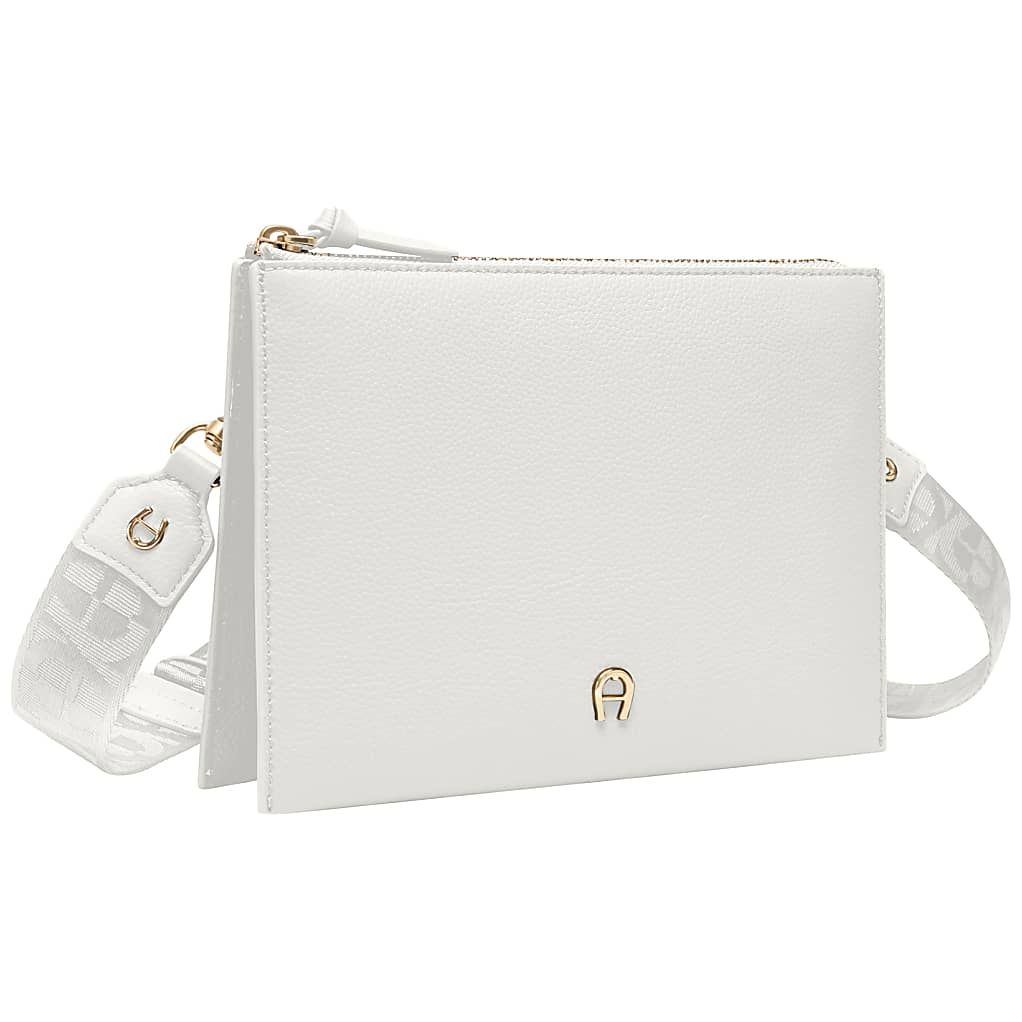 AIGNER ZITA BEUTEL MIT SCHULTERRIEMEN - WEIß