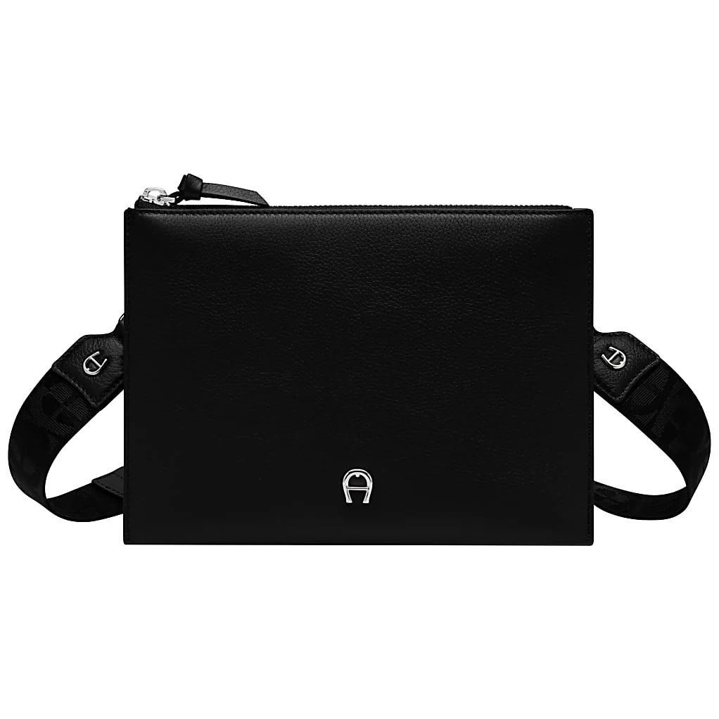 AIGNER ZITA BEUTEL MIT SCHULTERRIEMEN - SCHWARZ