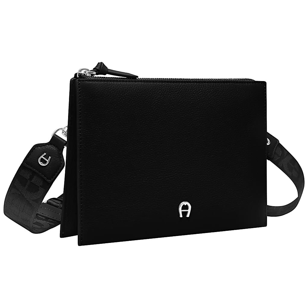 AIGNER ZITA BEUTEL MIT SCHULTERRIEMEN - SCHWARZ