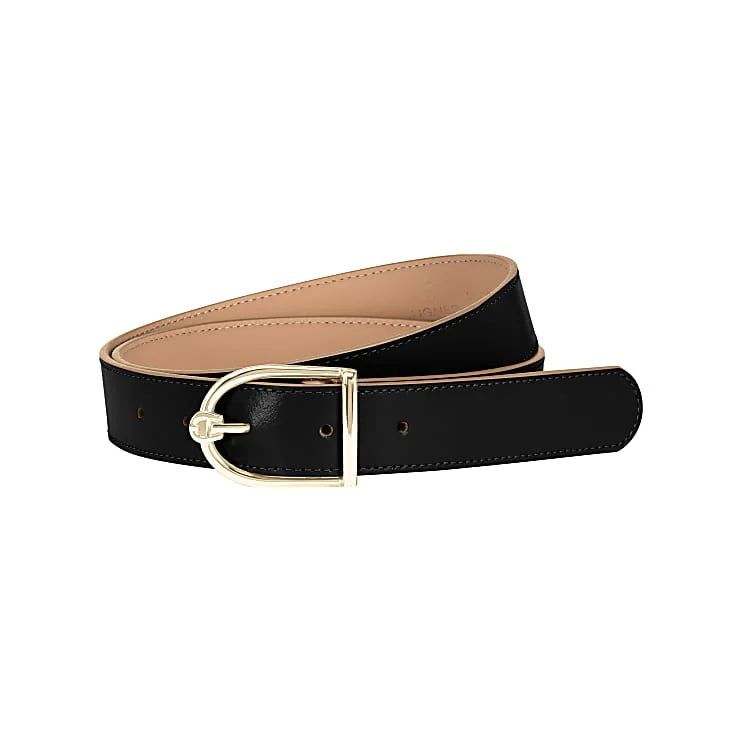 AIGNER CASUAL GÜRTEL 3CM - SCHWARZ
