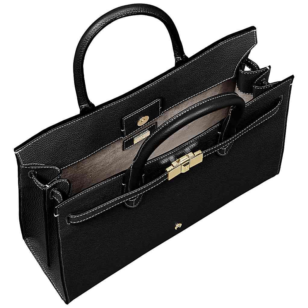 AIGNER FARAH HANDTASCHE L - SCHWARZ