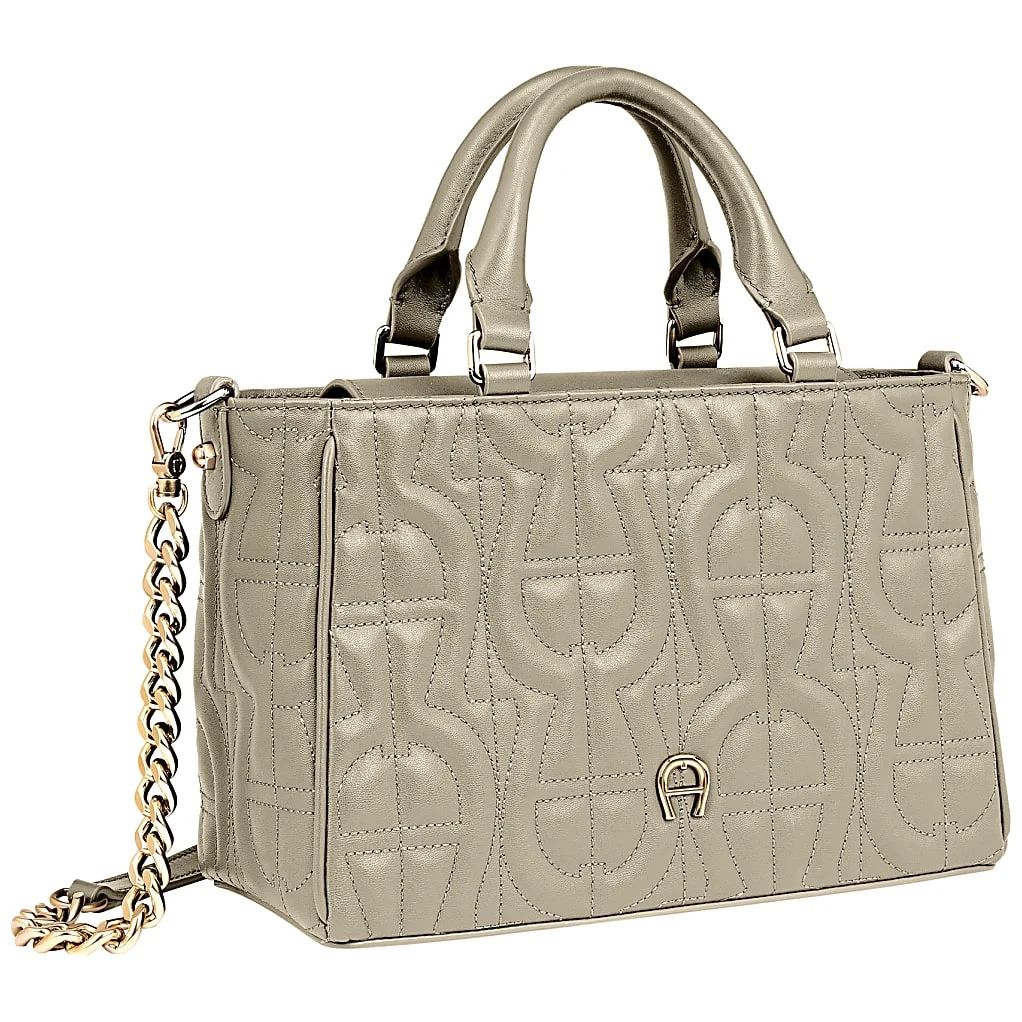 AIGNER DIADORA LOGO HANDTASCHE M - BEIGE