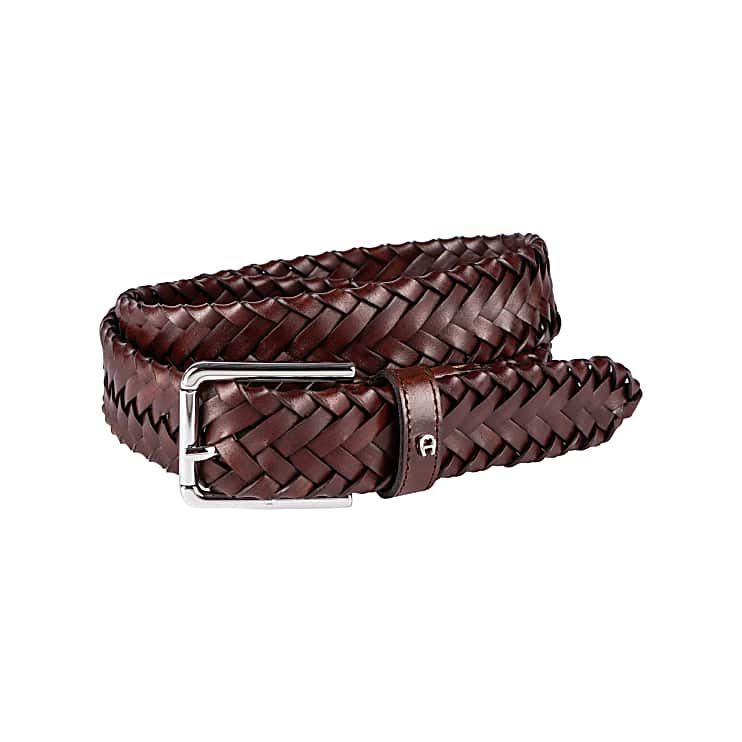 AIGNER CASUAL GÜRTEL 3,5 CM - BRAUN