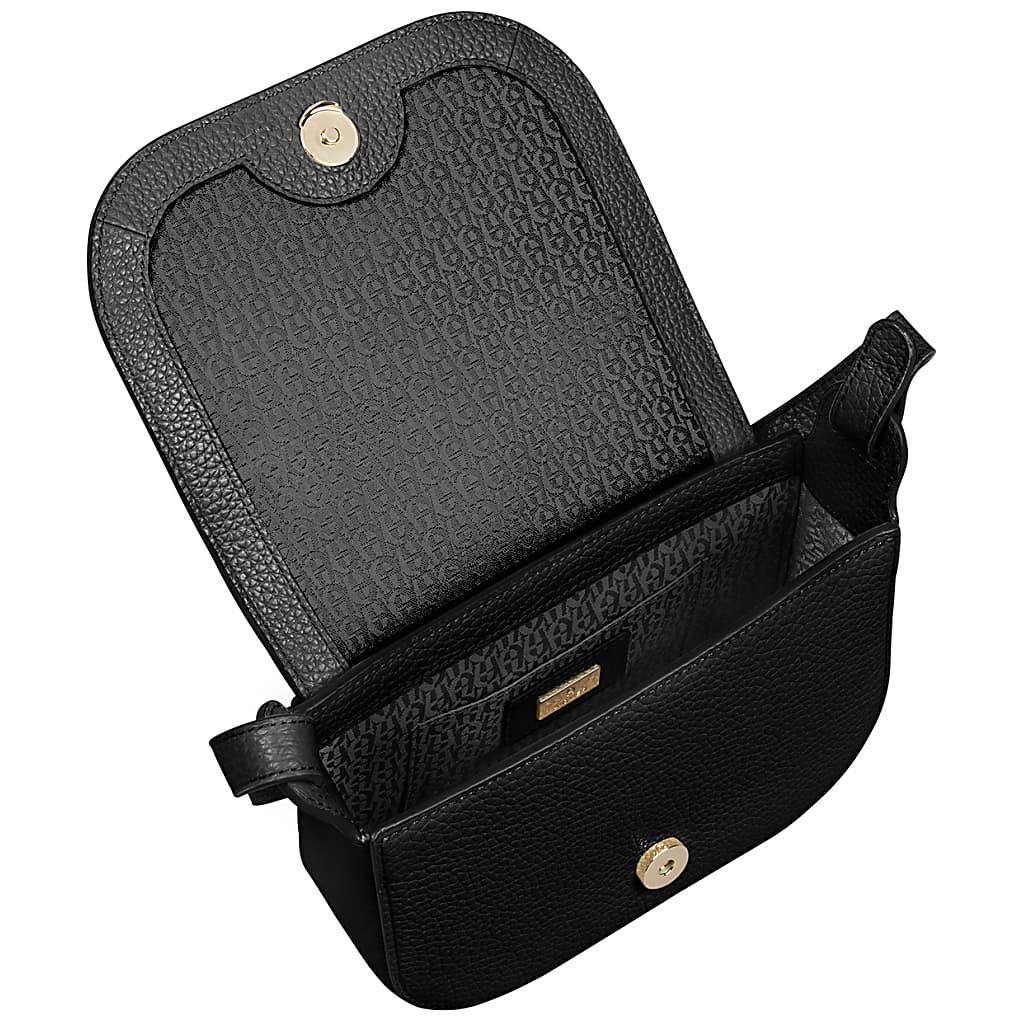 AIGNER PURA UMHÄNGETASCHE S - SCHWARZ
