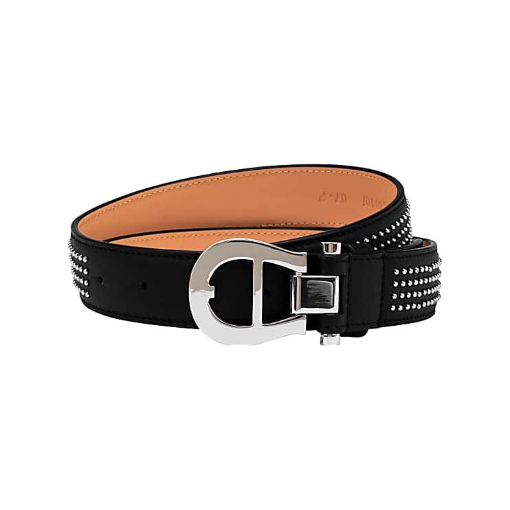 AIGNER FASHION GÜRTEL 2,5 CM - SCHWARZ