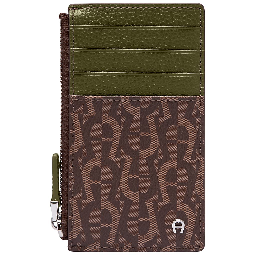 AIGNER ICON COVER KARTENETUI - GRUEN