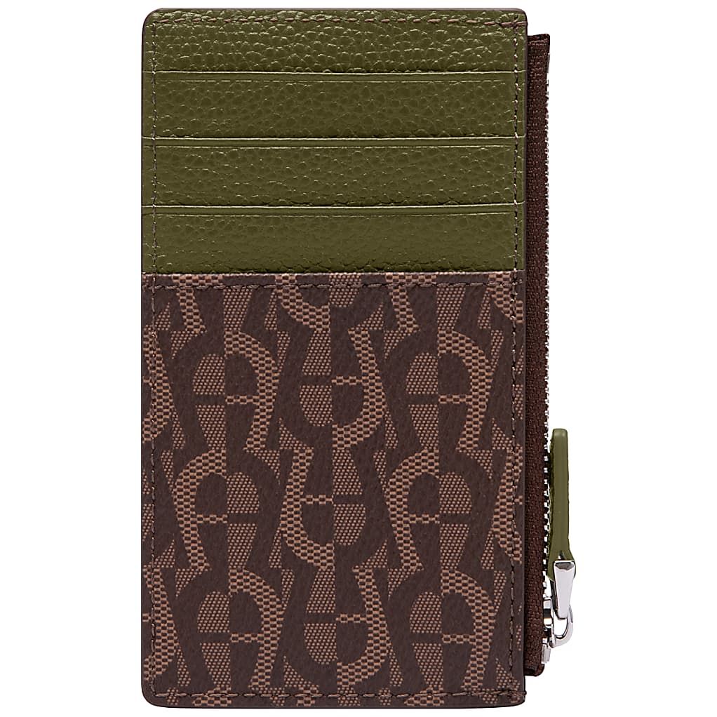 AIGNER ICON COVER KARTENETUI - GRUEN