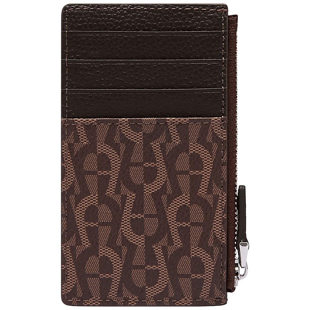 AIGNER ICON COVER KARTENETUI - BRAUN