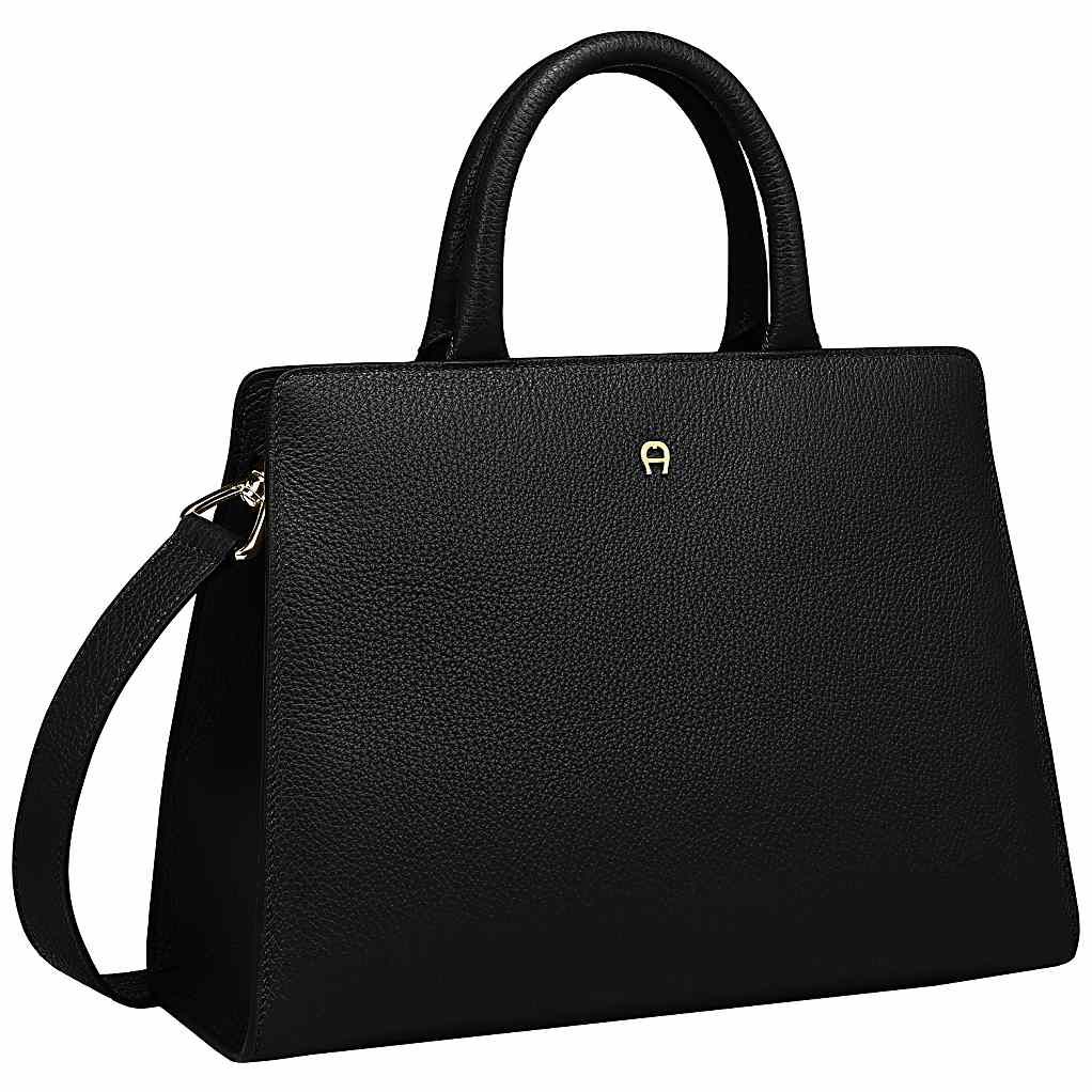 AIGNER CYBILL HANDTASCHE M - SCHWARZ