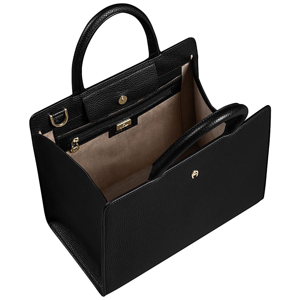 AIGNER CYBILL CESTINO HANDTASCHE M - SCHWARZ