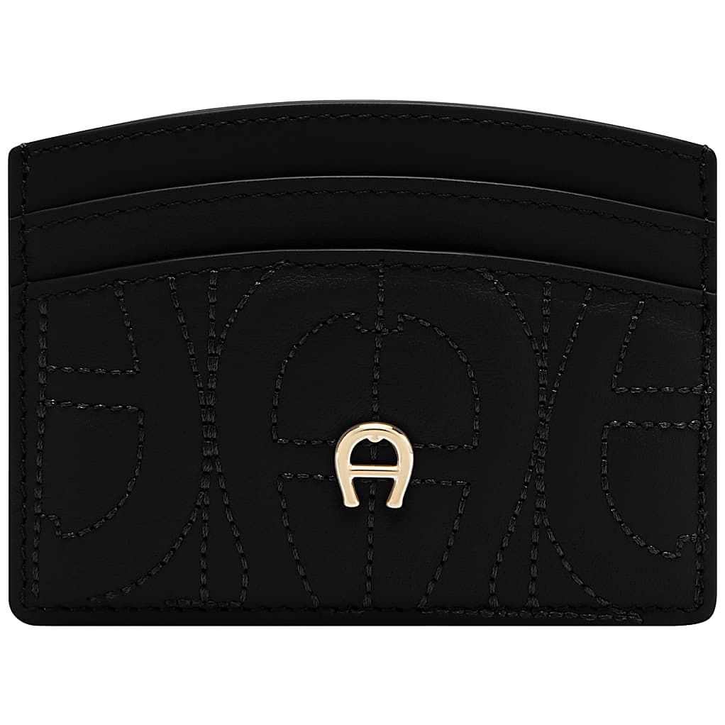 AIGNER DIADORA LOGO KARTENETUI - SCHWARZ