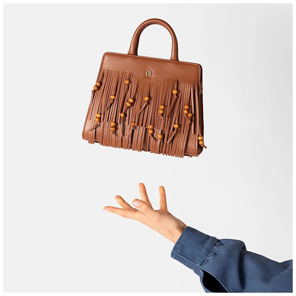 AIGNER CYBILL FRANGIA MINI-TASCHE S - SCHWARZ