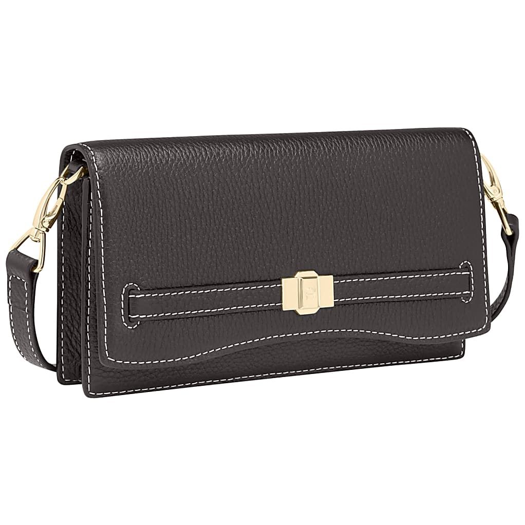 AIGNER FARAH WALLET ON CHAIN - BRAUN