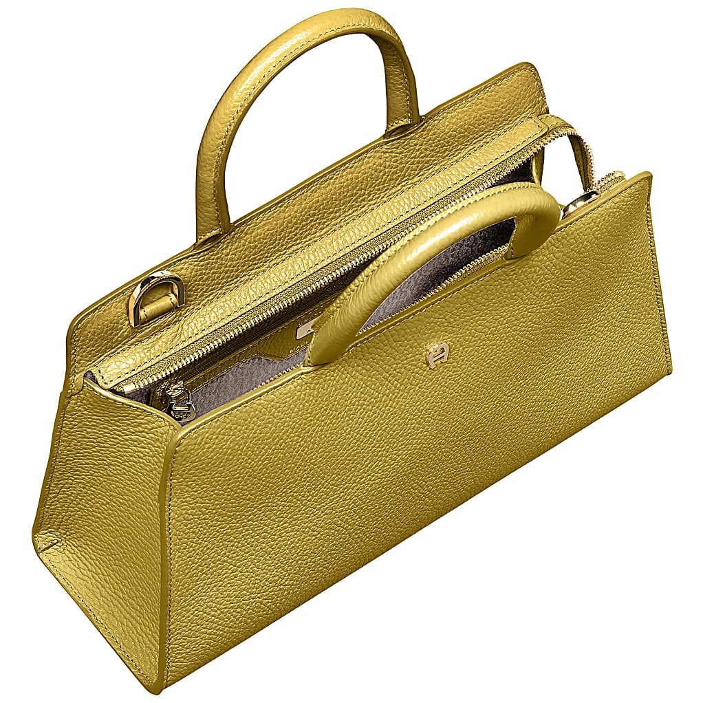 AIGNER CYBILL HANDTASCHE STRETCH M - GRUEN