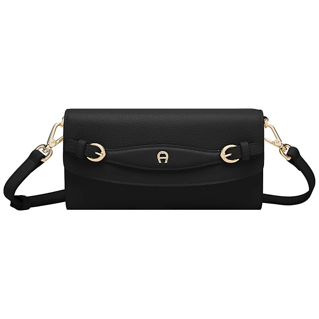 AIGNER CAVALLO WALLET ON CHAIN - SCHWARZ