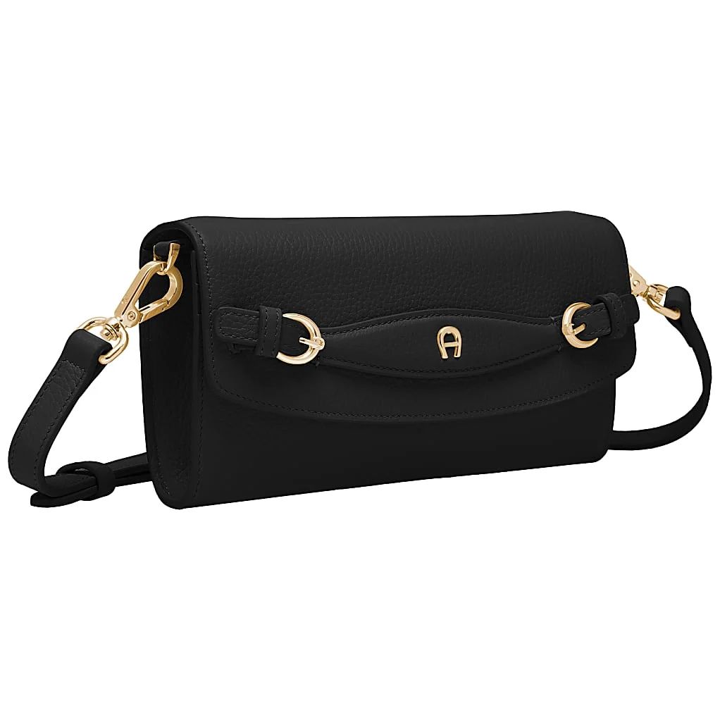 AIGNER CAVALLO WALLET ON CHAIN - SCHWARZ