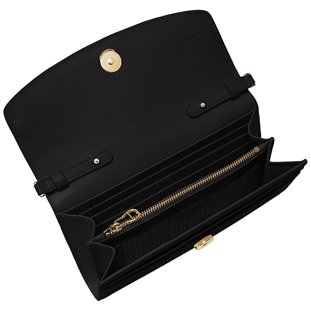 AIGNER CAVALLO WALLET ON CHAIN - SCHWARZ
