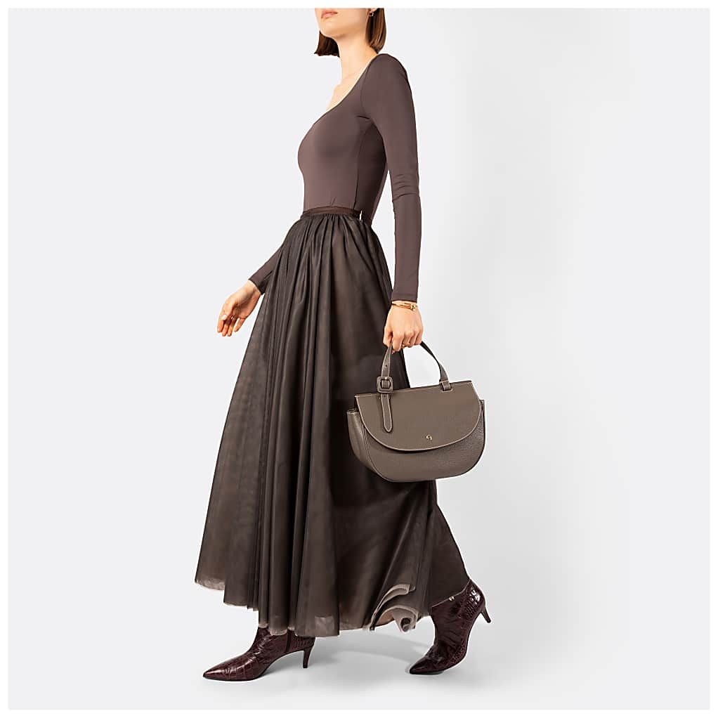 AIGNER MIRANDA HANDTASCHE M - SCHWARZ