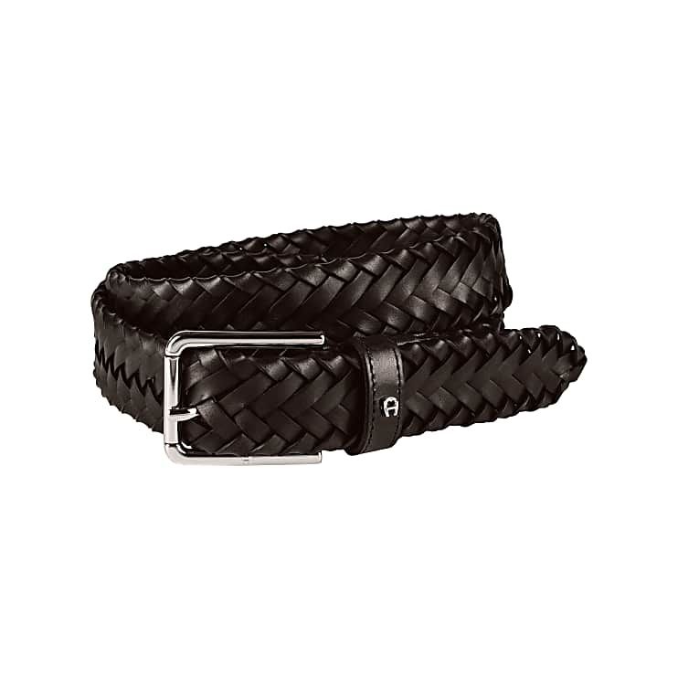 AIGNER CASUAL GÜRTEL 3,5 CM - BRAUN