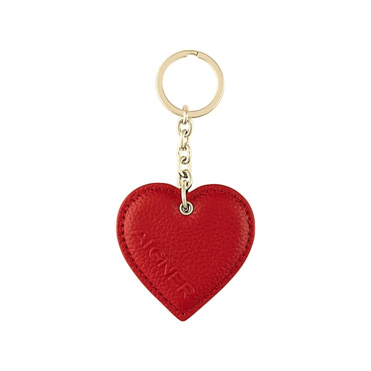 AIGNER SCHLÜSSELANHÄNGER HERZ - ROT