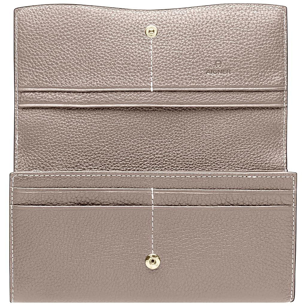 AIGNER FARAH SCHEIN- UND KARTENTASCHE - GRAU