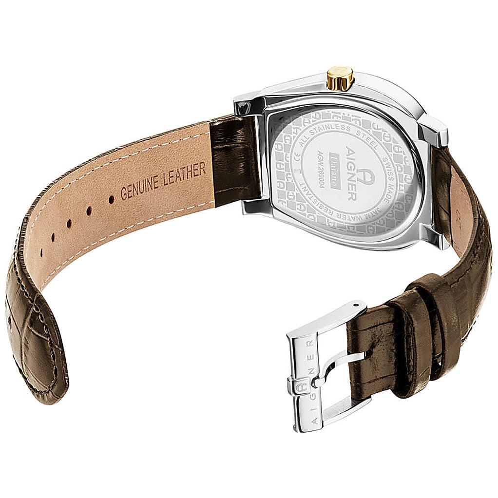 AIGNER HERRENUHR DAIANO GOLD - GRUEN