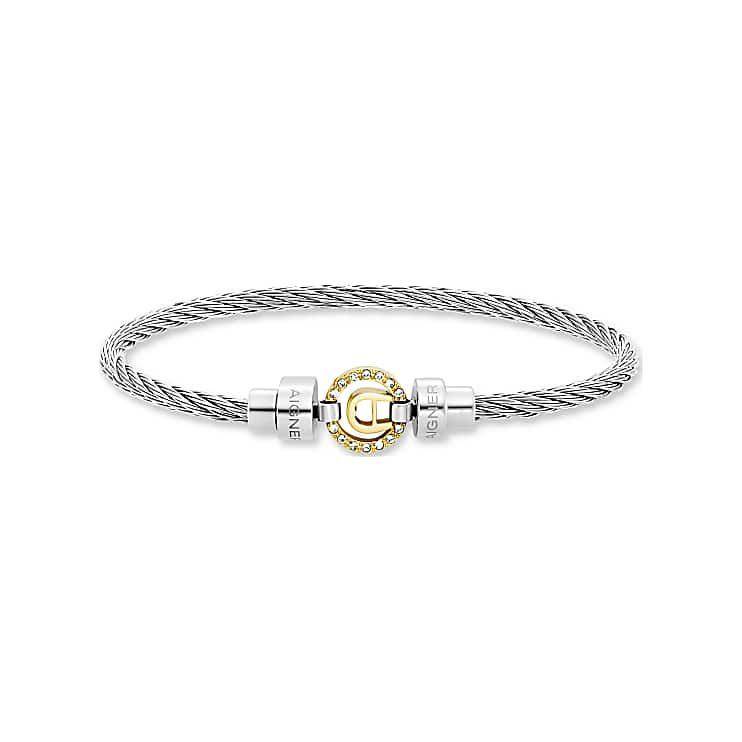 AIGNER ALESSANDRA DUE ARMREIF - RHODIUM