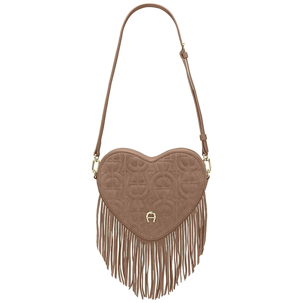 AIGNER HEART POUCH FRANGIA - BEIGE