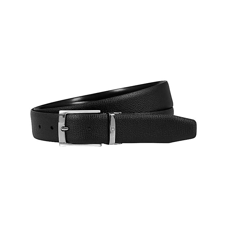 AIGNER BUSINESS WENDEGÜRTEL 3,5 CM, FREESIZE - SCHWARZ