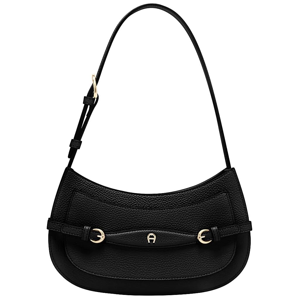 AIGNER CAVALLO MINI-TASCHE XS - SCHWARZ
