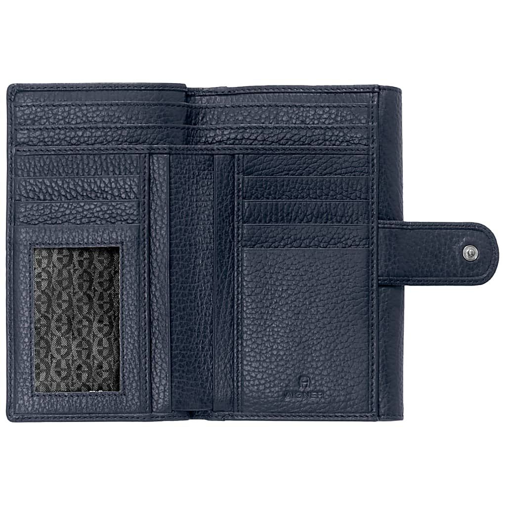 AIGNER KLASSISCHE GELDBÖRSE - BLAU