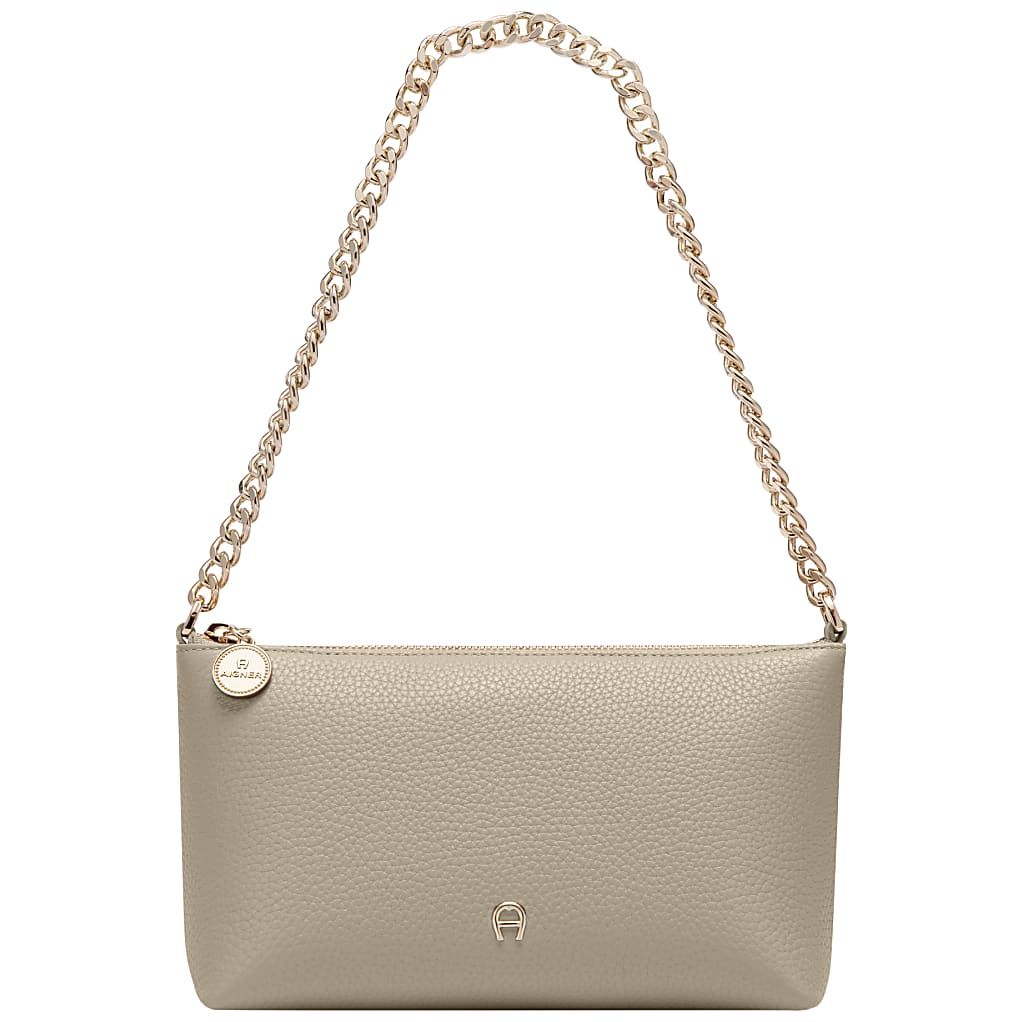 AIGNER FASHION BEUTEL MIT KETTE - BEIGE