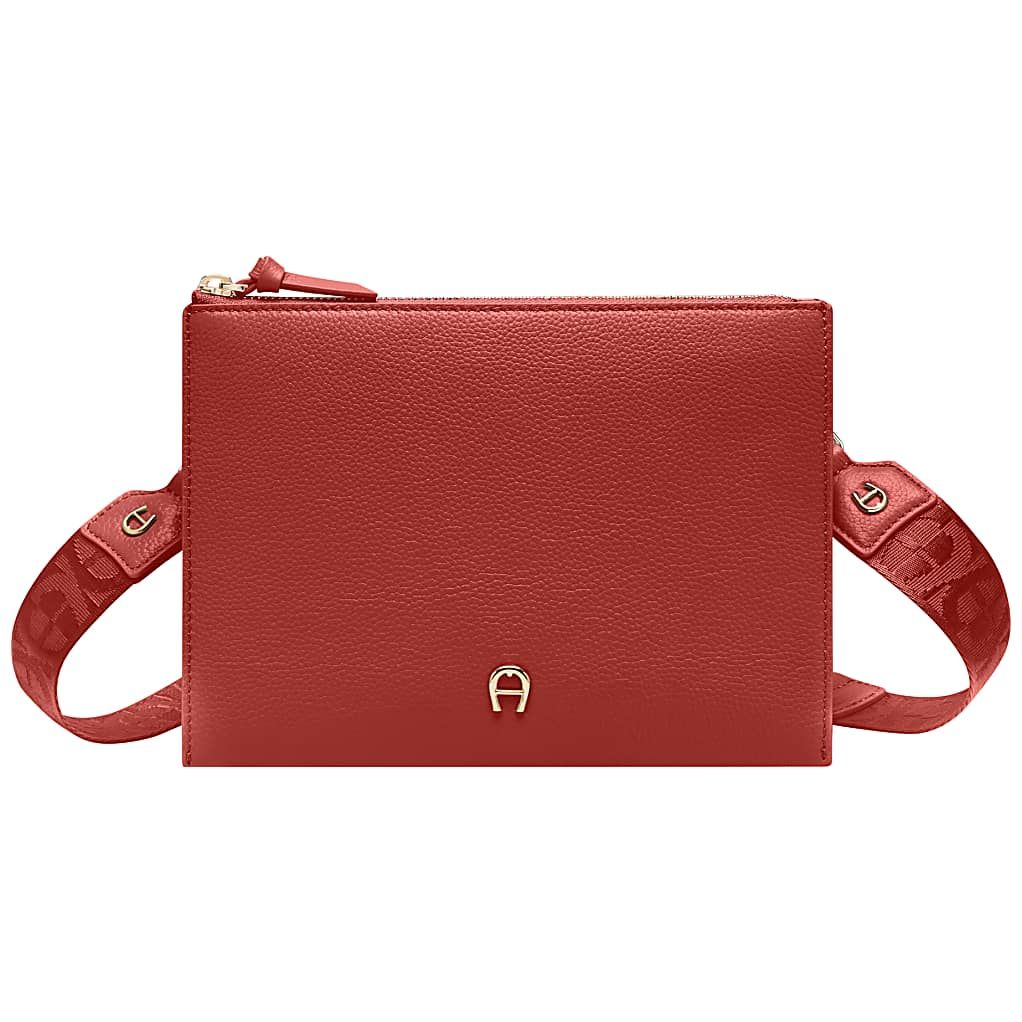 AIGNER ZITA BEUTEL MIT SCHULTERRIEMEN - ROT