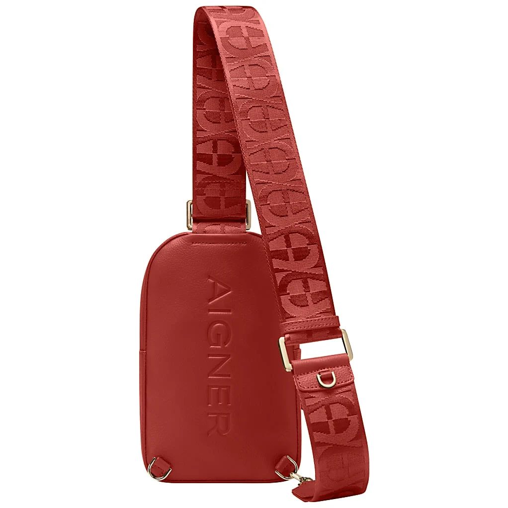AIGNER ZITA SLING UMHÄNGETASCHE - ROT