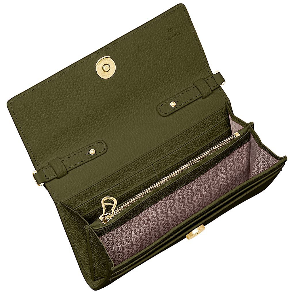 AIGNER WALLET ON CHAIN MIT HENKEL - GRUEN