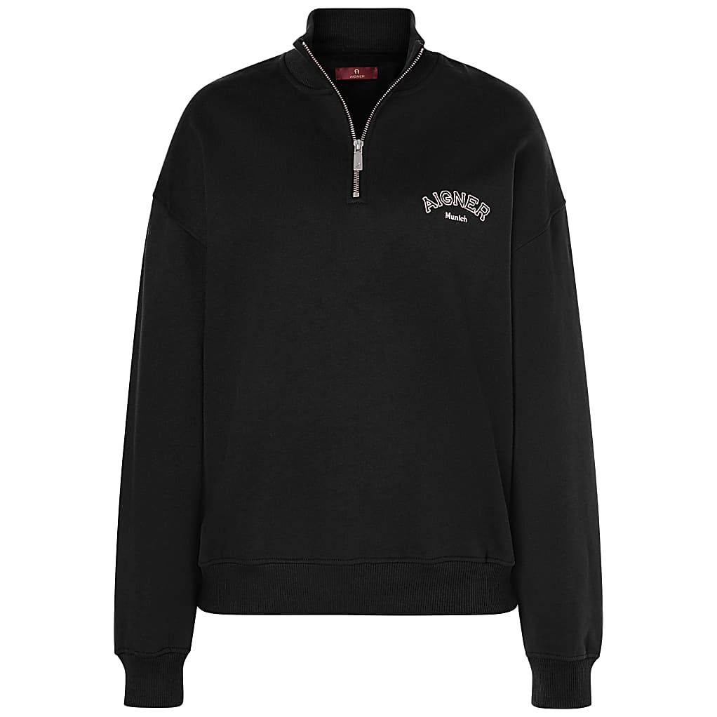 AIGNER SEASONAL ROLLKRAGENPULLOVER UNISEX - SCHWARZ