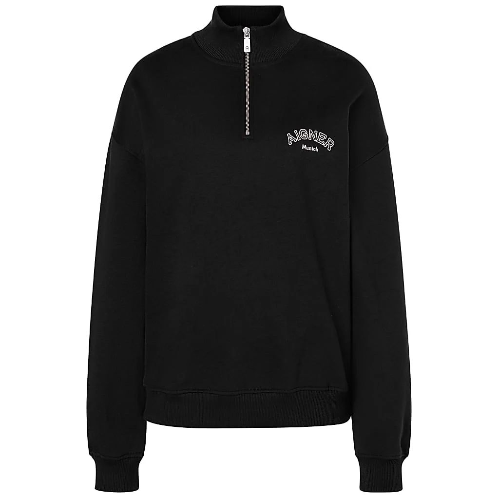 AIGNER SEASONAL ROLLKRAGENPULLOVER UNISEX - SCHWARZ