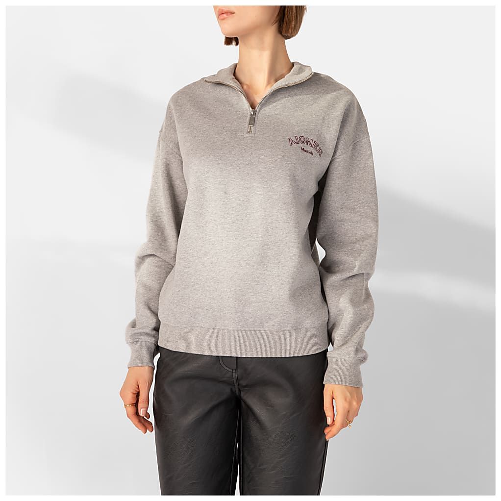 AIGNER SEASONAL ROLLKRAGENPULLOVER UNISEX - SCHWARZ