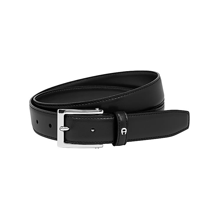 AIGNER BUSINESS GÜRTEL 3 CM - SCHWARZ