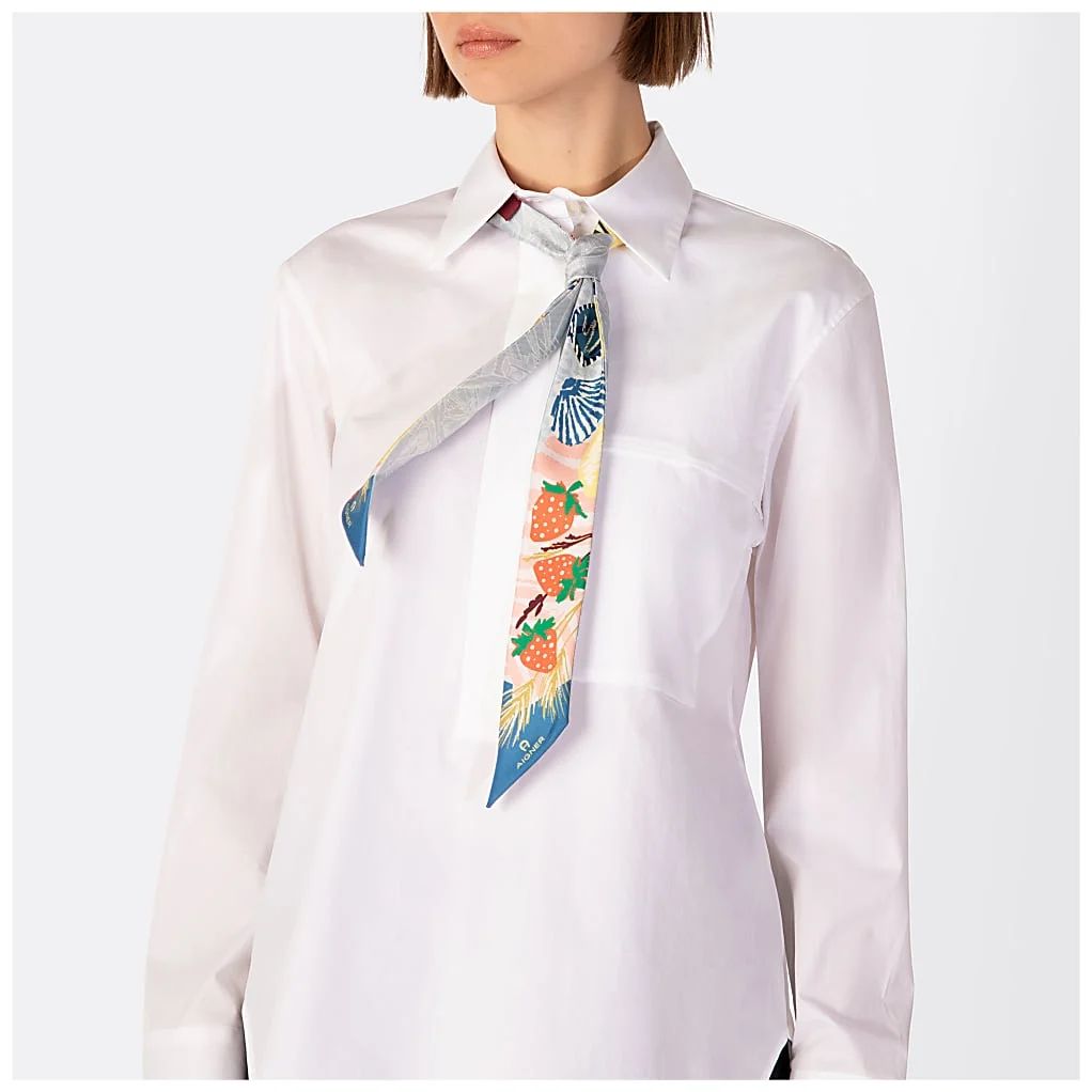 AIGNER SEASONAL BANDANA S - GRAU